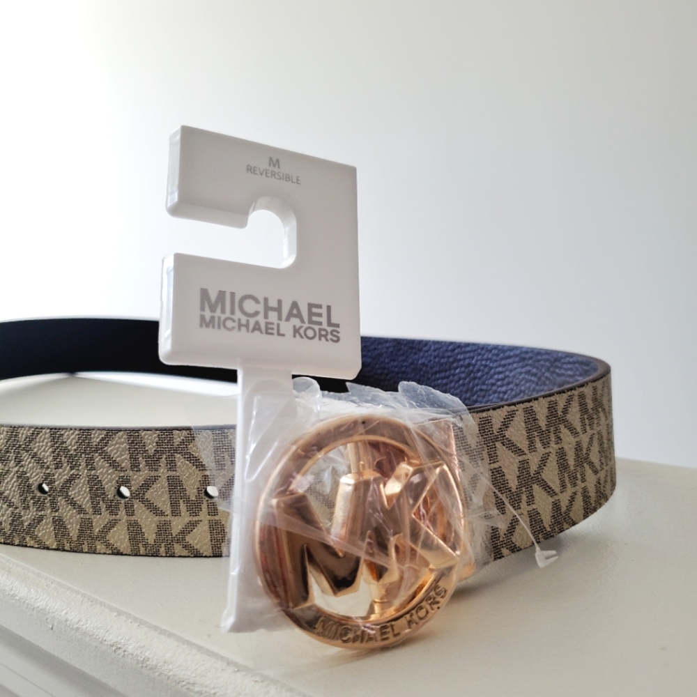 Michael Michael Kors Twist Reversible Belt Medium